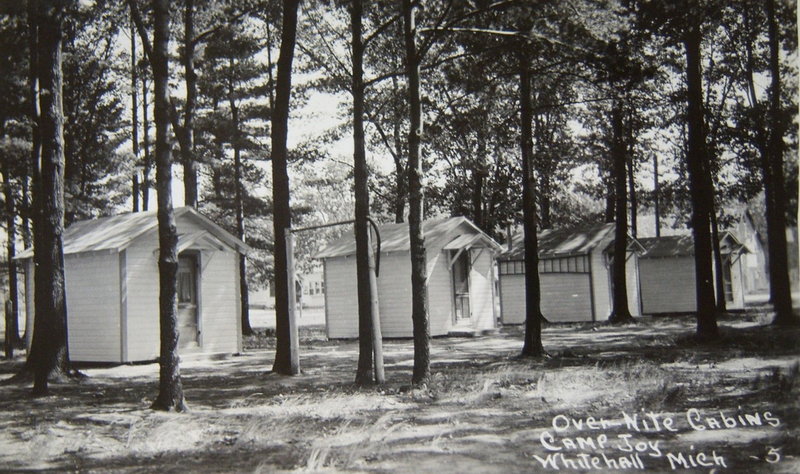 Camp Joy - Vintage Postcard